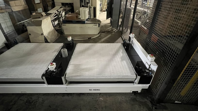 Automation Unit Load Deck Guided Vehicle, Egemin #LTV0515L, 300 FPM (2 available) - Image 8