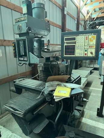 Meehanite / Supermax #YCM-40, CNC vertical mill - Image 4