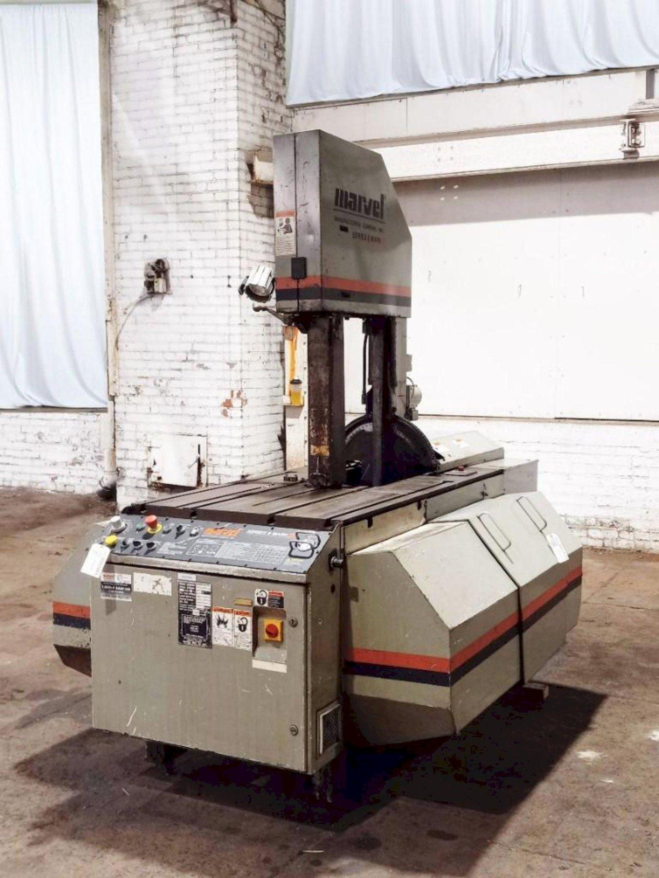18" x 22" Marvel #8-Mark-II, vertical tilt band saw, 24" x48" table, 14" x 1" x .035" blade, 2011 - Image 2