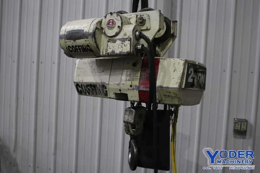 2 Ton, Cm, electric chain hoist, #75807 - Image 8