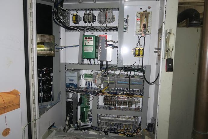 Pillar #MK11, 300 KW 3/10 kHZ, with 48" single spindle scanner, AB SLC5/04, 2005 - Image 7