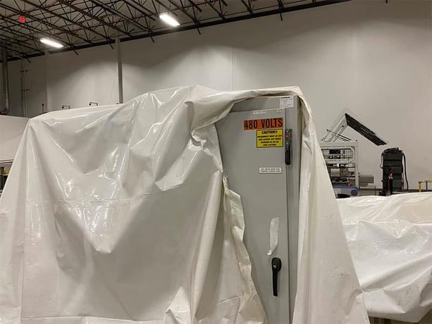Mollers #HSA, Automatic Stretch Hooding System, 48" x 48" x 120" max pallet size, 120 units/hr. capacity, 2 - Image 10