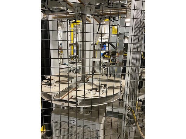 Mollers #HSA, Automatic Stretch Hooding System w/Corner Board Applicator, 48" x 48" x 120" max pallet size - Image 3