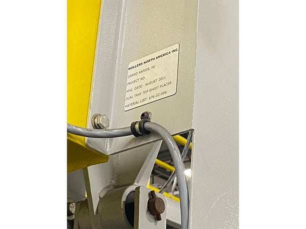 Mollers #HSA, Automatic Stretch Hooding System w/Corner Board Applicator, 48" x 48" x 120" max pallet size - Image 6