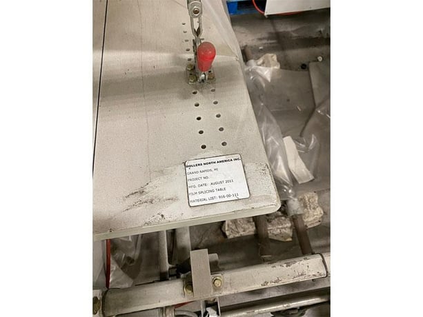 Mollers #HSA, Automatic Stretch Hooding System w/Corner Board Applicator, 48" x 48" x 120" max pallet size - Image 7