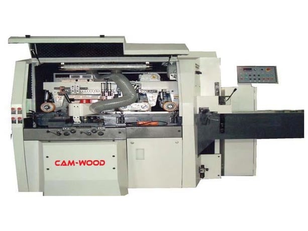 12" x 4-3/4" Cam-Wood #SM-324D, 4-Sided Planer for L-Shape Moulding, 9-1/2" min. L, 7-1/2 HP feed, 40 mm - Image 1