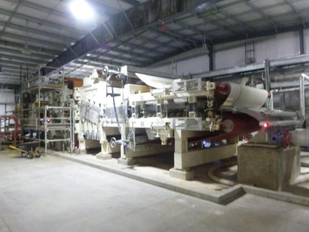 Hymac #100HP-SF, wetlap machine with heavy duty press - Image 1