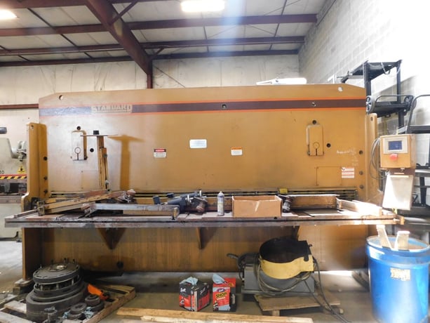 1/4" x 12' Standard #AS250-12, 36" programmable back gauge, 2005 - Image 1