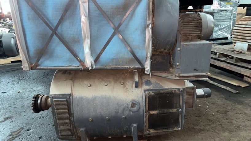 150 HP 1150/2000 RPM General Electric, Frame 506AT, Shunt, DPFG, 500 VA (2 available) - Image 5