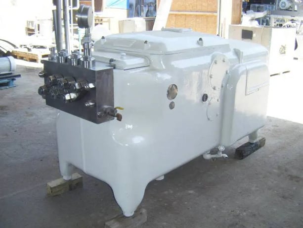 Waukesha Cherry-Burrell #HD-6, Ball Valve Homogenizer, 1-Stage, 1000 GPH, 5500 psi, 1-7/8" diameter Plunger - Image 4