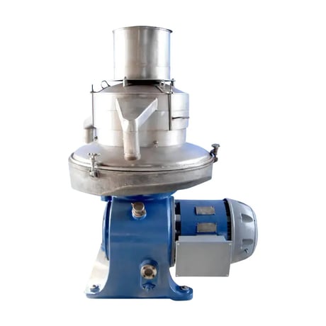 Sharples #DM-E2478-2-E8796, Separator/Desludger, 6250 RPM bowl speed, 60 disks, 11" diameter x 7" H hopper w/ - Image 1
