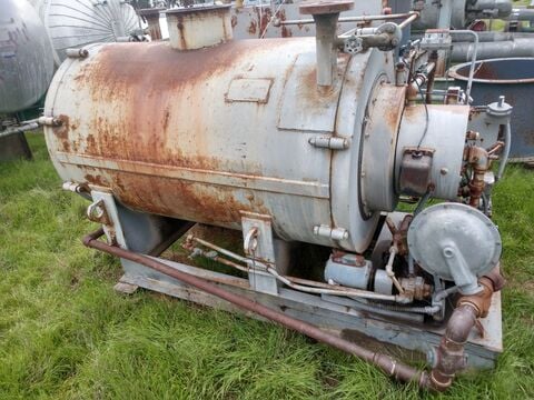 750000 BTU Eclipse Dpwtherm boiler, hot oil, gas/#2 oil, 80 sq.ft., 150 psi, 1974, #S733018 - Image 3