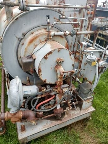 750000 BTU Eclipse Dpwtherm boiler, hot oil, gas/#2 oil, 80 sq.ft., 150 psi, 1974, #S733018 - Image 4