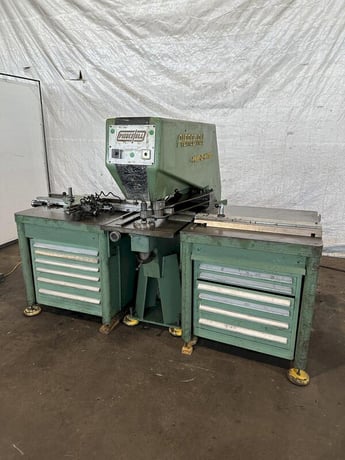 25 Ton, Pierce-All #3025A, single end hydraulic punch, 30" throat, 3/8" stroke, 140 SPM, 36" x96" tbl - Image 2