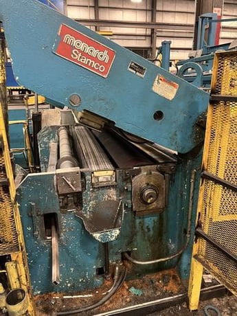 72" x .126" Stamco, rotary drag board tension stand, Wichita water cooled brake - Image 1