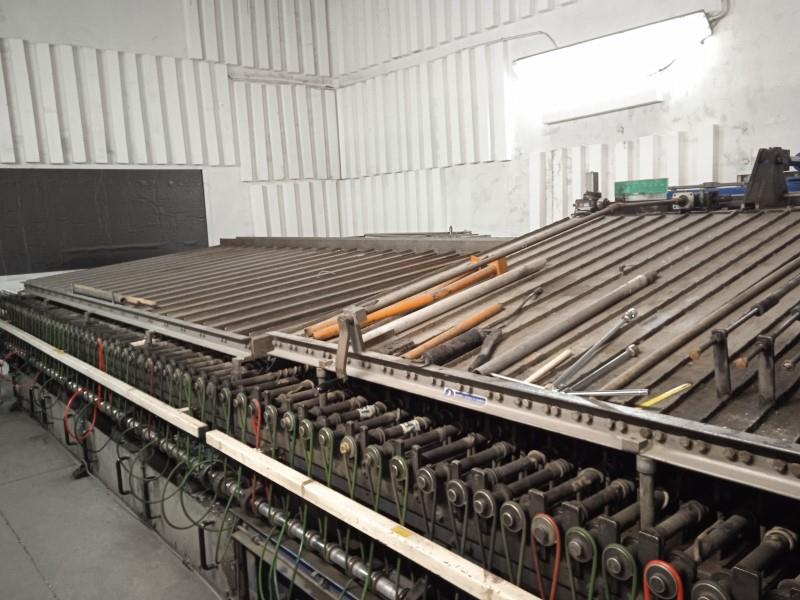 Efco #EF-1540-R-L, Flat Tempering Furnace, 1500 mm x 4000 mm glass size, 4-19 mm glass thickness, 1995 - Image 6