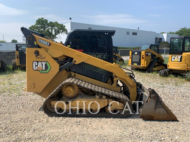 Caterpillar 289D3, Track Loader, 2861 hours, S/N: 0JX905742, 2021 - Image 8