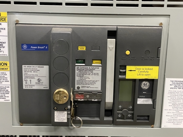 1600 Amps, General Electric #Spectra-Series, switchboard 480 Volts 3 phase 3 wire, new surplus - Image 5