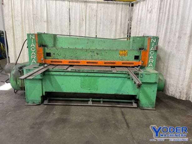 1/4" x 6' Niagara #76B, power squaring shear, #76550 - Image 3