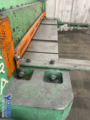 1/4" x 6' Niagara #76B, power squaring shear, #76550 - Image 4