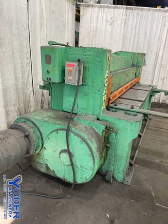 1/4" x 6' Niagara #76B, power squaring shear, #76550 - Image 5