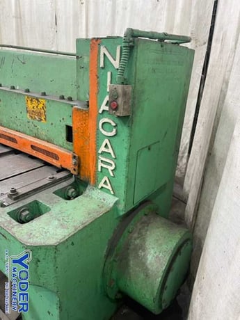1/4" x 6' Niagara #76B, power squaring shear, #76550 - Image 7