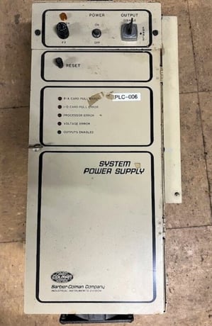 Barber-Colman Company #A-12384, System Power Supply, 120 VAC, 15 Amps, 22" x 9" x 8" dimension - Image 1