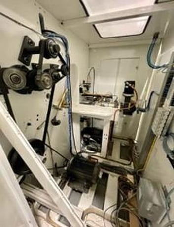 110" Simplex turret winder scorer & razor slitting, Catbridge #324, 2017 - Image 6