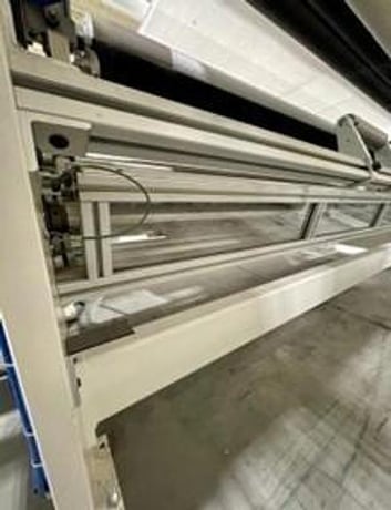 110" Simplex turret winder scorer & razor slitting, Catbridge #324, 2017 - Image 9