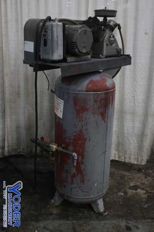5 HP Worthington, vertical air compressor, #75885 - Image 7
