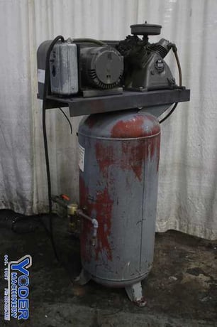 5 HP Worthington, vertical air compressor, #75885 - Image 8