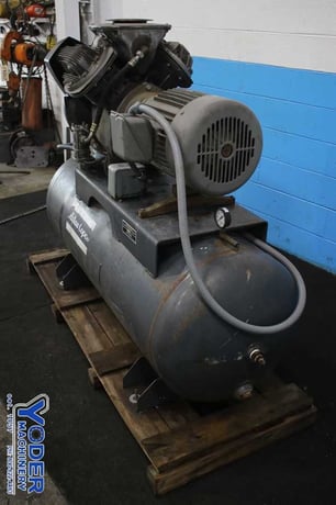 55 cfm, Atlas Copco Airlet #LE11, air comnpressor, 15 HP, 220/440 V., #75528 - Image 8