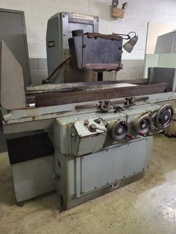 8" x 24" Brown & Sharpe #824-Micromaster, 2-Axis hydraulic surface grinder, coolant - Image 1