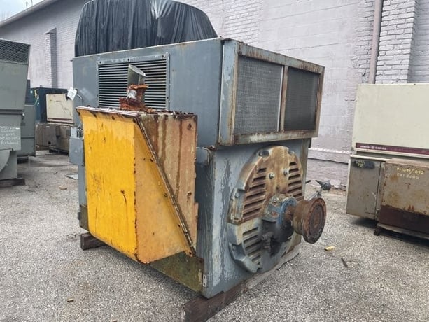 600 HP 600 RPM General Electric, Frame 8411Z, WPISB, 4000 Volts - Image 4