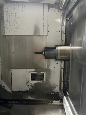 Mori Seiki #DCG-5000, CNC horizontal machining center, 120 automatic tool changer, 28.7" X, 28.7" Y, 33.5" Z - Image 2
