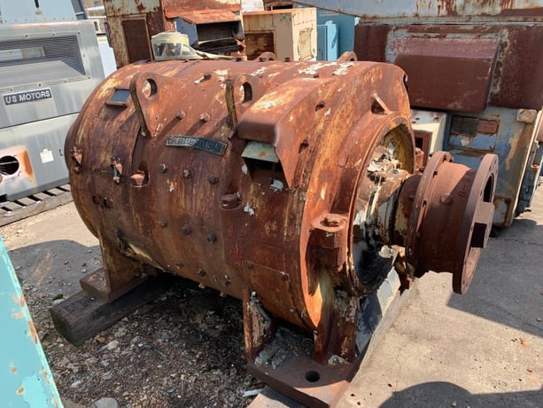 500 HP 375/1200 RPM General Electric, Frame MD-423AE2, DPBG-BV, 230 VA - Image 1