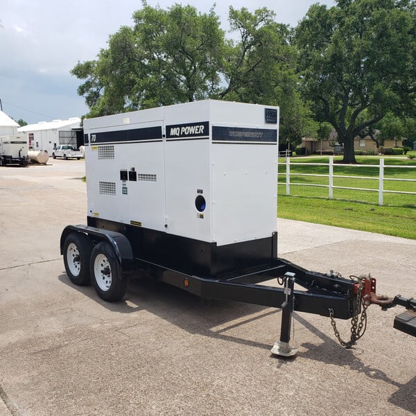 56 KW Multiquip #DCA70SSIU4f, diesel, sound attenuated enclosure, 240/480 Volts, 11881 hours, 2012 - Image 1