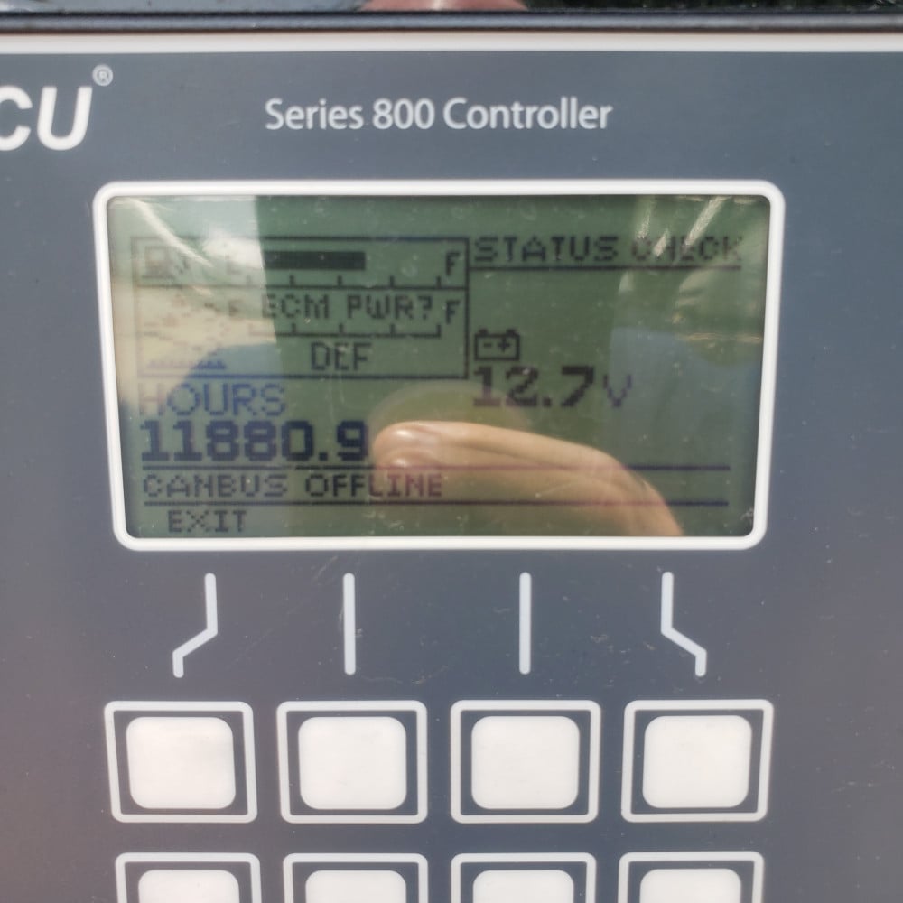 56 KW Multiquip #DCA70SSIU4f, diesel, sound attenuated enclosure, 240/480 Volts, 11881 hours, 2012 - Image 9