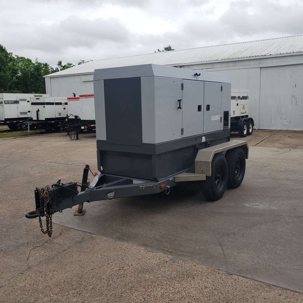 96 KW Wacker Neuson #G120, diesel, sound attenuated enclosure, 240/480 Volts, 20764 hours - Image 2