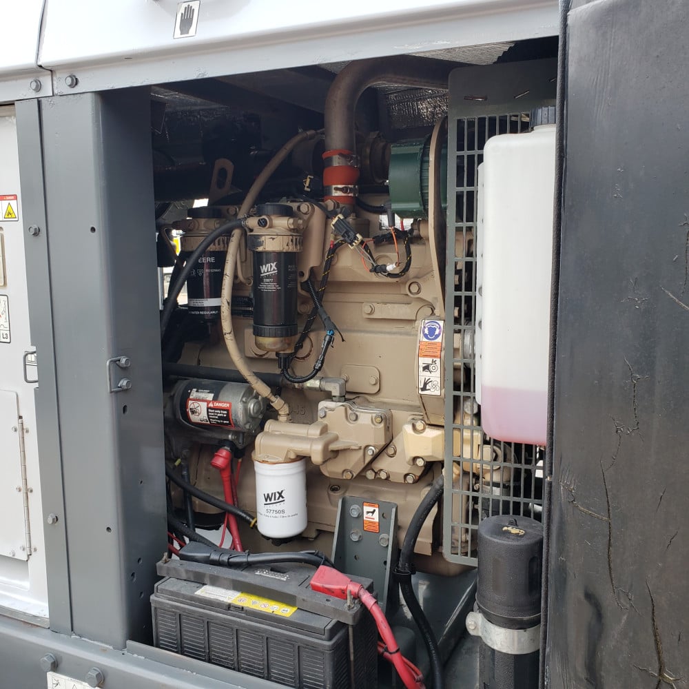 96 KW Wacker Neuson #G120, diesel, sound attenuated enclosure, 240/480 Volts, 20764 hours - Image 7