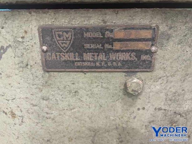 10" Catskill #D2, abrasive saw, #76886 - Image 4