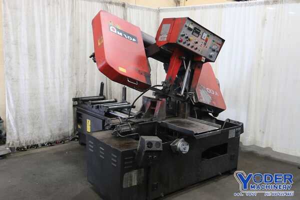 16" x 16" Amada #HA-400W, automatic horizontal band saw, 15" x 1-1/2" blade, 50-295 FPM, 1990, #66419 - Image 1