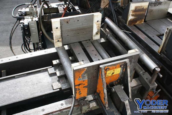 16" x 16" Hem #H130HA, automatic horizontal band saw, 10' 6" x 1-1/2" blade, 10 HP, 1995, #66196 - Image 3