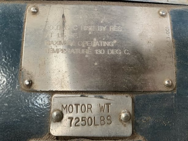 350 HP 900 RPM Siemens, Frame 30ES8, TEFC BB EXP, 4000 Volts - Image 3
