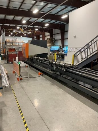 Elumatec #SBZ-130, CNC Profile Machining Center, 3-Axis, 386.61" max L, 12.20" width x 10.24" H, 386.61" X - Image 2