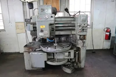 Fellows #36-6, gear shaper, 40" dia., 6" stroke, 4" spindle diameter, T-slotted tables, tooling - Image 3