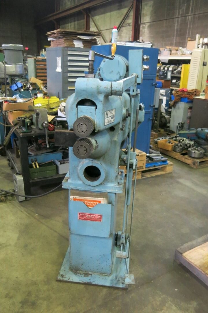 16 gauge Niagara #180, Rotary Crimping & Beading Machine, 6"-18" circle cutting diameter - Image 2