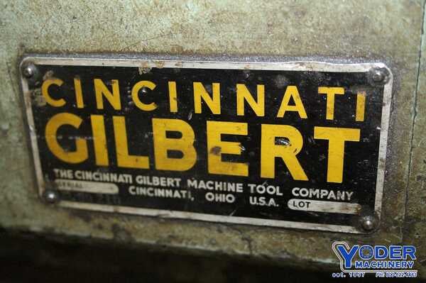 60" x 60" Cincinnati Gilbert, air lift rotary table, #66180 - Image 5