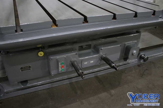 78" x 78" Skoda, power rotary table, #74916 - Image 3