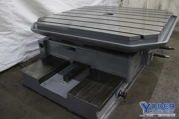78" x 78" Skoda, power rotary table, #74916 - Image 10